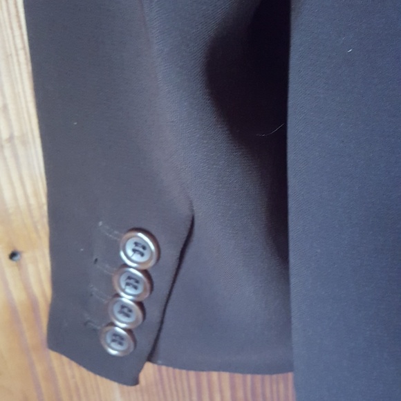 Brown Blazer Jacket, Business Casual Office Career, Size 10 - Picture 5 of 6